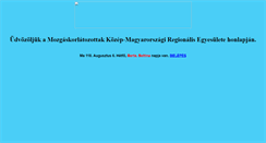 Desktop Screenshot of mkmore.mentha.hu